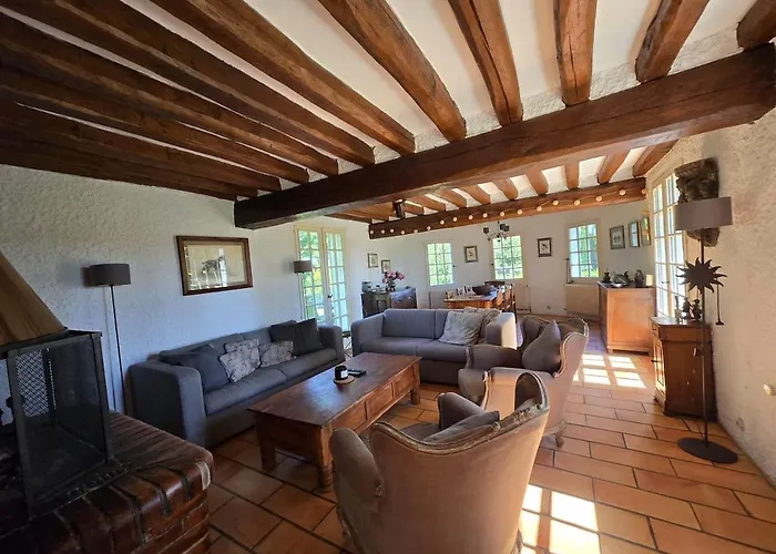 Chaumiere Entre Riviere & Champs, Piscine Privee Villa *